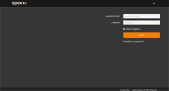 Desktop Screenshot of portal.speexx.com